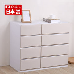 Extension and Japan import folding cabinet, thickening plastic drawer type storage cabinet, household clothes cabinet big 1 D15MP