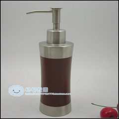 Foreign trade export stainless steel emulsion bottle, soap dispenser, bath bottle, hand washing bottle, grain color