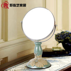 European high-grade Bali Hibiscus mirror mirror mirror bedroom dresser table decoration W32017B