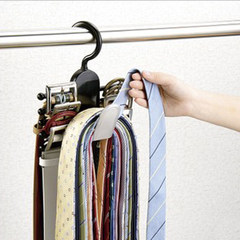 Japan LEC tie belt hanger, tie belt, clothes collection frame, tie clip
