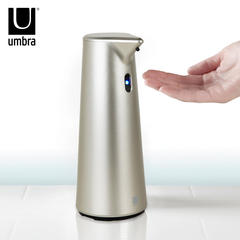 Umbra Finch induction hand wash tank creative bathroom hand sanitizer bottle shampoo bath soap dispenser gift Nickel color 410