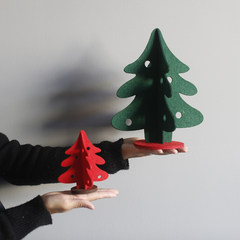 Park real Christmas tree Christmas tree Christmas ornaments for weaving of warmth and joy Tree size