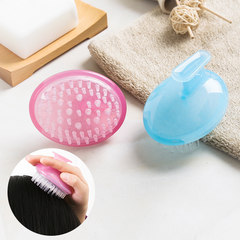 日本进口洗头梳洗发按摩刷头部清洁器沐浴梳子头皮梳子保健 颜色随机