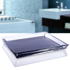 Bathroom wash tray hotel room towel suit containing multifunctional spa disk tray tray products white