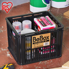 IRIS IRIS mesh finishing basket, storage basket, sundries collection box, kitchen storage 50*40*33 [66L] black
