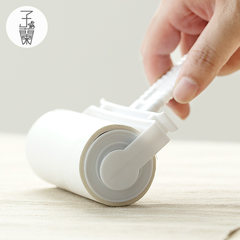 Zi Lan Home Furnishing T hand drum stick hair remover clothing dust remover roll clothes brush hair roll new sticky hair removal white