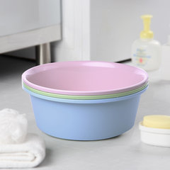 IRIS fashion color children's baby plastic deep type washbasin wash feet basin multicolor cwb-380 green