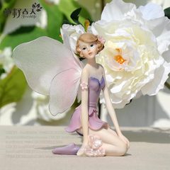 Shipping Birthday wedding decorations Home Furnishing resin angel living room small ornaments wedding anniversary gift wife Stance AB