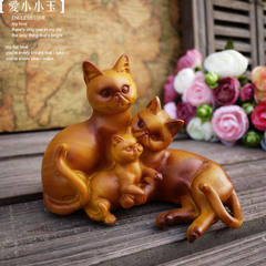 [the cat] og combination resin decoration fun fashion crafts creative Home Furnishing Jewelry Wedding Gift