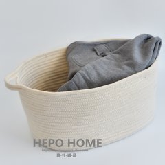 Environmental protection cotton laundry basket storage basket thickened cloth incorporated basket basket weave desktop junk basket basket washing Ginger