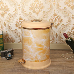 High grade household living room, bathroom, bedroom, mute pedal, trash can, office, hotel, plastic trash can Maple leaves