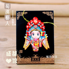 The elegant hall of Peking Opera Mu Guiying pendant ornaments Desk Decoration Home Furnishing meeting gift to send foreigners