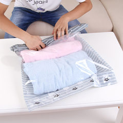 Hand pressure vacuum compression bags filled with clothes large vacuum bag thickened shrink bag bag hand travel clothes
