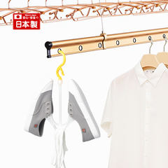 INOMATA Japan imported outdoor balcony shoe racks hook hanging hook windproof household shoes shoe drying rack white