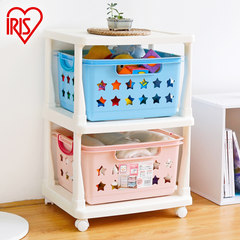 IRIS IRIS direct selling color multilayer child storage basket resin toy finishing basket KBR-020 2 colour