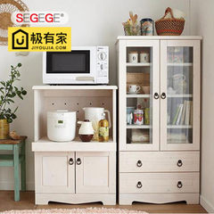 SEGEGE energy-saving wooden sideboard cupboard cabinets modern kitchen simple microwave oven cabinet cabinet 1 HZ-CT102 pine