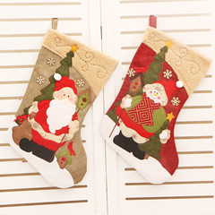 Top grade Christmas socks, gift bags, gift bags, candy bags, Christmas decorations, socks and socks HOHO old man socks P