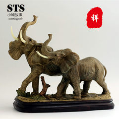 American country garden series crafts decoration decoration Home Furnishing elephant creative gifts like A