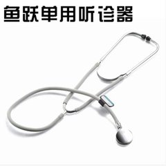 Genuine diving double use, single stethoscope, all copper listening head two with stethoscope, medical audible fetal pericardium mail