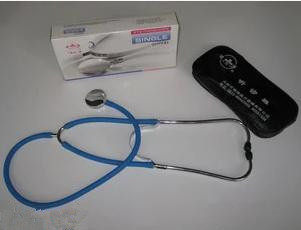 Shanghai health home single use stethoscope, simple listening, easy to use, easy to carry
