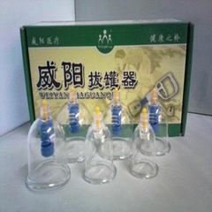 Special package of Wei Yang cupping device, 6 cans of vacuum home cupping, cupping, Wei Yang cupping