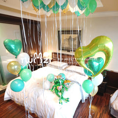 [rabbit balloon] frog wedding room layout supplies wedding decoration proposal creative balloon packages