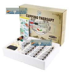 Vacuum cupping therapy for 24 cupping apparatus