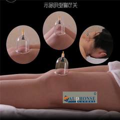 Genuine vacuum magnetic cupping device 24 tank suction cupping thickened household non glass package