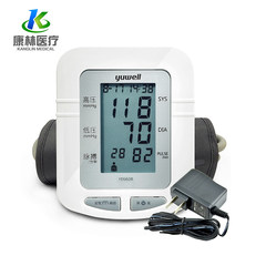 An instrument for measuring blood pressure by using an upper arm sphygmomanometer for measuring blood pressure by diving electronic sphygmomanometer 660B