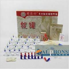 Authentic Beijing guoyiyan cupping 24 cans of a household pumping type vacuum cupping and health care equipment