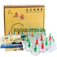 Genuine kangci thickened vacuum cupping 30 cans of home medical suction cupping vacuum cupping device