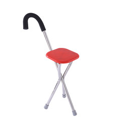 Shipping stainless steel stick stick stool stool for four elderly elderly sitting with tripod with stool stick stick transparent