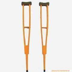 Wooden crutch, wooden underarm crutch, wooden crutch crutch, height adjustable Walker