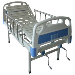 厂家直销ABS双摇床加铝合金护栏家用多功能护理床医院用病床