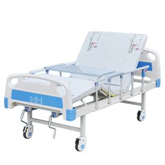 Medical flat bed nursing bed, double rocking bed, flat bed, ordinary sickbed, single rocking bed, stainless steel sickbed head