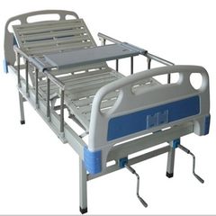 Factory direct ABS double bed, aluminum alloy guardrail plus ABS table, home multifunctional nursing bed, hospital bed