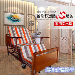 Yonghui wood hospital bed medical paralysis elderly nursing bed patient household multifunctional bed belt hole