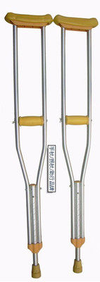 Medical stainless steel crutch axillary crutch Walker old axillary support stick slip stick adjustable turn disabled