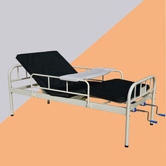 Nursing bed, multifunctional paralysis patient, single rocking bed hospital, medical bed, old medical bed sheet, double rocking table