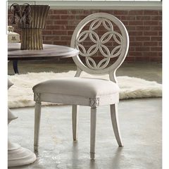 慕妃高端定制家具美式新古典餐厅榉木餐椅欧式雕花椅凳休闲椅ME71 尺寸与颜色可定制