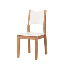 Oak wood dining chair stool frame Nordic restaurant household leisure chair chair furniture study DA6016# two prices