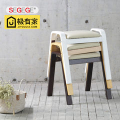 SEGEGE fashion wooden chair stool color were bending wood stool stool stool creative wood imports Coffee