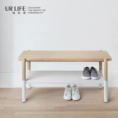 Yue life /Umbra/ cavalry stool / simple modern / Bench Stool / living room bedroom door chair white
