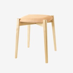 Squeak sound small stool soft wood furniture designer ballet modern minimalist bedroom makeup chair stool Sale of birch leg (simple grey)