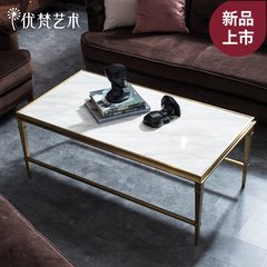 Excellent Vatican art Turing Nordic square table marble iron tea table side several simple tea table living room corner Assemble Tea table