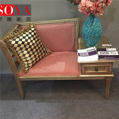 2017 new royal telephone, several new classical European style retro, several solid wood foil foil, telephone chair stool Picture color