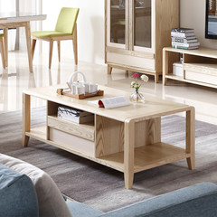 Nordic living room coffee table storage, Japanese tea table corner, several sizes, living room furniture, simple solid wood tea table