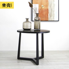 Nordic simple solid wood small round, several matching small tea table, creative small family, rounded corners, balcony, small side, a few coffee tables φ 570*H530mm