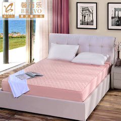 Hing Lok dormitory bed pad 1.8m double protection pad mattress mattress fitted a Fenghua Pink 120× 200cm