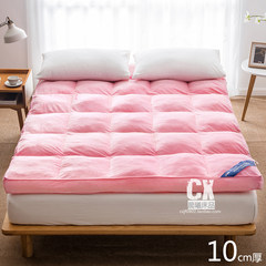 10 cm thick warm winter velvet mattress mattress crystal stereo dormitory double tatami Crystal velvet gray 1.2*2 meter bed (10 cm thick)